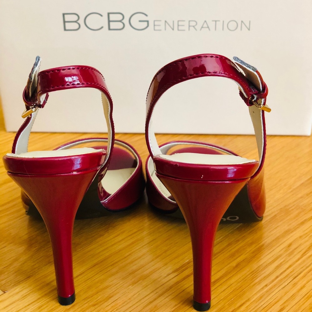 BCBGeneration Red High Heels - Picture 5 of 9